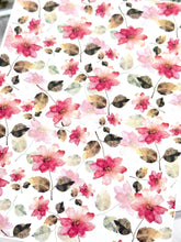 Load image into Gallery viewer, Transfer Paper 512 Watercolor Flowers | Image Water Transfer