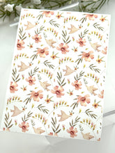 Load image into Gallery viewer, Transfer Paper 514 Flowers & Doves | Image Water Transfer