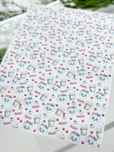 Load image into Gallery viewer, Transfer Paper 329 Halloween Candy & Skulls | Image Water Transfer
