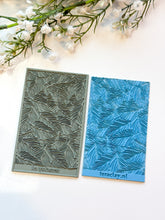 Load image into Gallery viewer, Botanical Weave Rubber Texture Mat for Polymer Clay