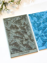 Load image into Gallery viewer, Botanical Weave Rubber Texture Mat for Polymer Clay