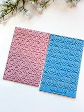 Load image into Gallery viewer, Endless Hearts Rubber Texture Mat for Polymer Clay