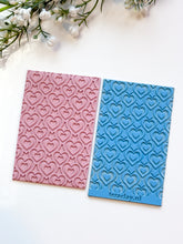 Load image into Gallery viewer, Endless Hearts Rubber Texture Mat for Polymer Clay