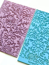 Load image into Gallery viewer, Chamomile Floral Rubber Texture Mat for Polymer Clay