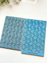 Load image into Gallery viewer, Geometric Triangle Rubber Texture Mat for Polymer Clay