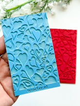 Load image into Gallery viewer, Wavy Hearts Rubber Texture Mat for Polymer Clay