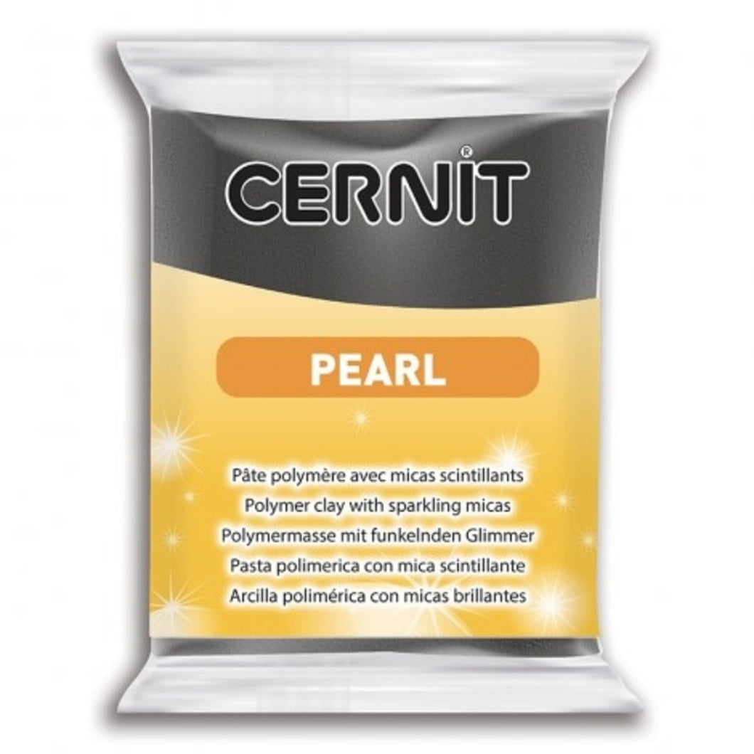 Cernit Pearl 56g Black 100
