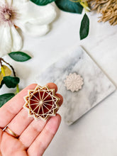 Load image into Gallery viewer, Overlapping Squares Polymer Clay Cutters