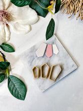 Load image into Gallery viewer, Rounded Pentagon Long Polymer Clay Cutters