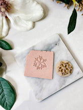 Load image into Gallery viewer, Floral Polymer Clay Debossing Stamp