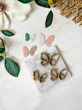 Load image into Gallery viewer, Half Butterfly Polymer Clay Cutters