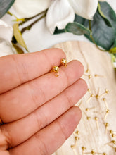 Load image into Gallery viewer, 18K Gold Plated Surgical Stainless Steel Ball End Posts 50pcs/bag
