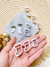 Load image into Gallery viewer, Christmas Stocking Polymer Clay Cutter
