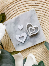 Load image into Gallery viewer, Heart Donut Clay Cutter