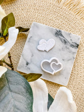 Load image into Gallery viewer, Double Heart Clay Cutter