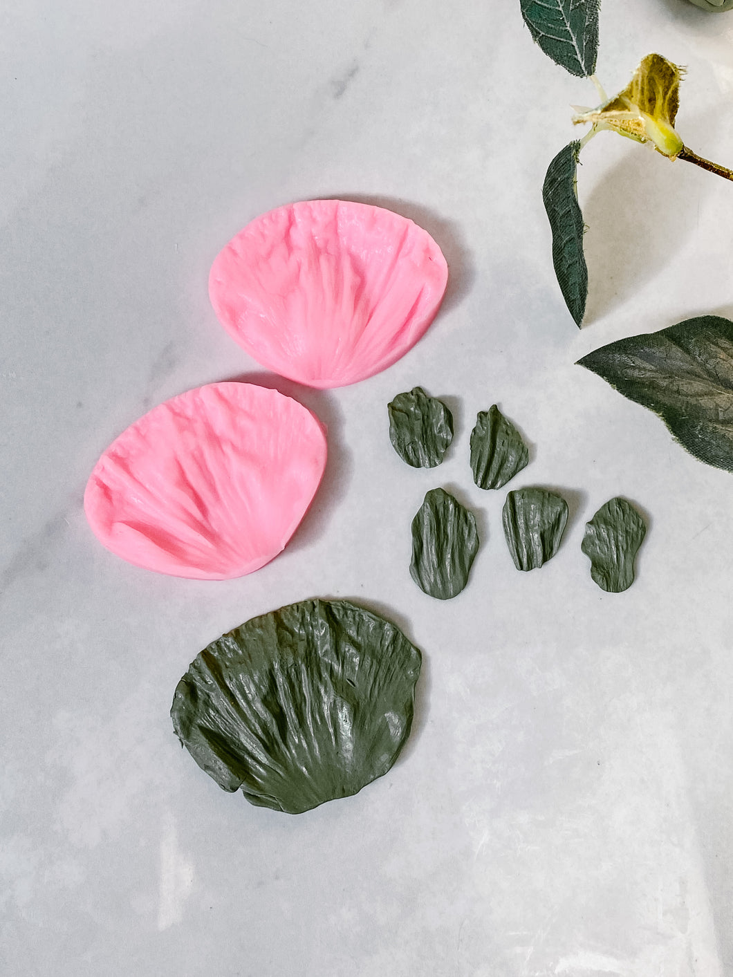 Leaf Veiner Petal Press Polymer Clay Mold #2