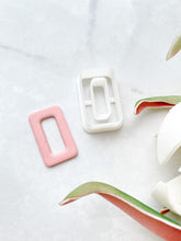 Load image into Gallery viewer, Rectangular Donut Polymer Clay Cutter