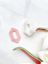 Load image into Gallery viewer, Extruded Hexagon Long Polymer Clay Cutter