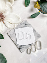 Load image into Gallery viewer, Beveled Rectangle Skinny Polymer Clay Cutter