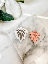 Load image into Gallery viewer, Art Deco Leaf Polymer Clay Cutter