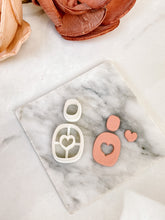 Load image into Gallery viewer, Organic Rounded Rectangle Valentine’s Cutter Set