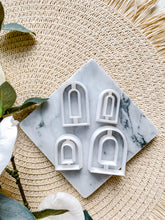 Load image into Gallery viewer, Arch Donut Clay Cutters