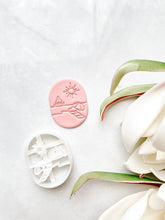 Load image into Gallery viewer, Summer Landscape Polymer Clay Cutter