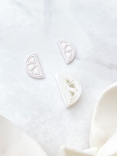 Load image into Gallery viewer, Half Lemon Slice Polymer Clay Cutter PCC1198