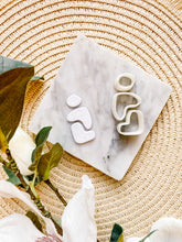 Load image into Gallery viewer, Organic Rounded Dangle Polymer Clay Cutter Set