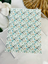 Load image into Gallery viewer, Transfer Paper 062 Green Foliage Wallpaper | Floral Image Water Transfer