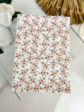 Load image into Gallery viewer, Transfer Paper 084 Light Brown Flowers | Floral Image Water Transfer