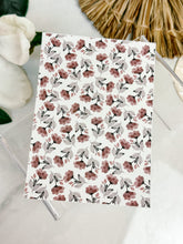 Load image into Gallery viewer, Transfer Paper 095 Brown Flowers | Floral Image Water Transfer