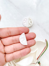 Load image into Gallery viewer, Half Lemon Slice Polymer Clay Cutter PCC1198