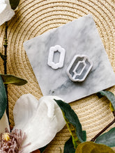 Load image into Gallery viewer, Scalloped Old School Window Frame Polymer Clay Cutter