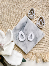 Load image into Gallery viewer, Teardrop Donut Polymer Clay Cutter