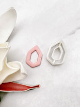 Load image into Gallery viewer, Hexagon Donut Polymer Clay Cutter