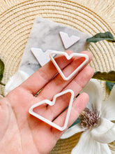 Load image into Gallery viewer, Organic Chevron Polymer Clay Cutter