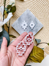 Load image into Gallery viewer, Aztec Rectangular Polymer Clay Cutter