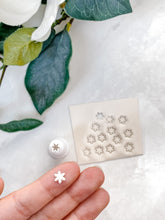 Load image into Gallery viewer, Snowflake Christmas Micro Polymer Clay Cutter
