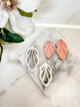 Load image into Gallery viewer, Art Deco Leaf #1 Polymer Clay Cutter