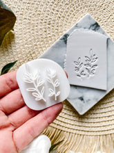 Load image into Gallery viewer, Plant Polymer Clay Embossing Stamps