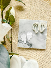Load image into Gallery viewer, Scalloped Wings Set of Mirrored Polymer Clay Cutters