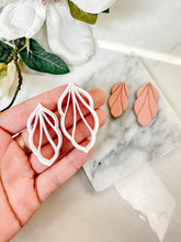Load image into Gallery viewer, Art Deco Leaf #1 Polymer Clay Cutter