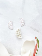 Load image into Gallery viewer, Half Lemon Slice Polymer Clay Cutter PCC1198