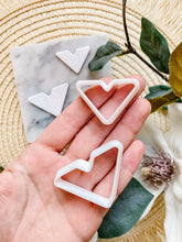 Load image into Gallery viewer, Organic Chevron Polymer Clay Cutter