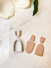 Load image into Gallery viewer, Framed Arch Dangle Set Polymer Clay Cutters