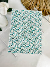 Load image into Gallery viewer, Transfer Paper 061 Green Foliage Wallpaper | Floral Image Water Transfer