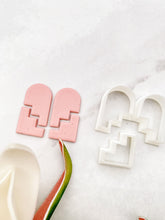 Load image into Gallery viewer, Arch Stairs Set Polymer Clay Cutters