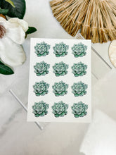 Load image into Gallery viewer, Transfer Paper 057 Single Echeveria | Floral Image Water Transfer