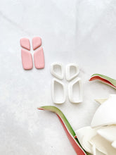 Load image into Gallery viewer, Boho Organic Dangle Sliced Mirrored Set Polymer Clay Cutters